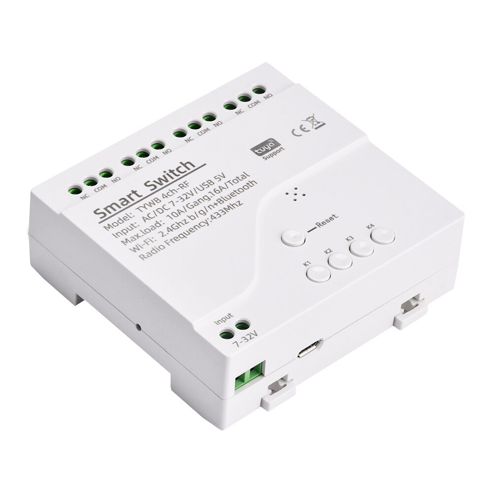 Smart Ir Remote Controller - DC 5V-32V Intelligence WiFi Relay Module