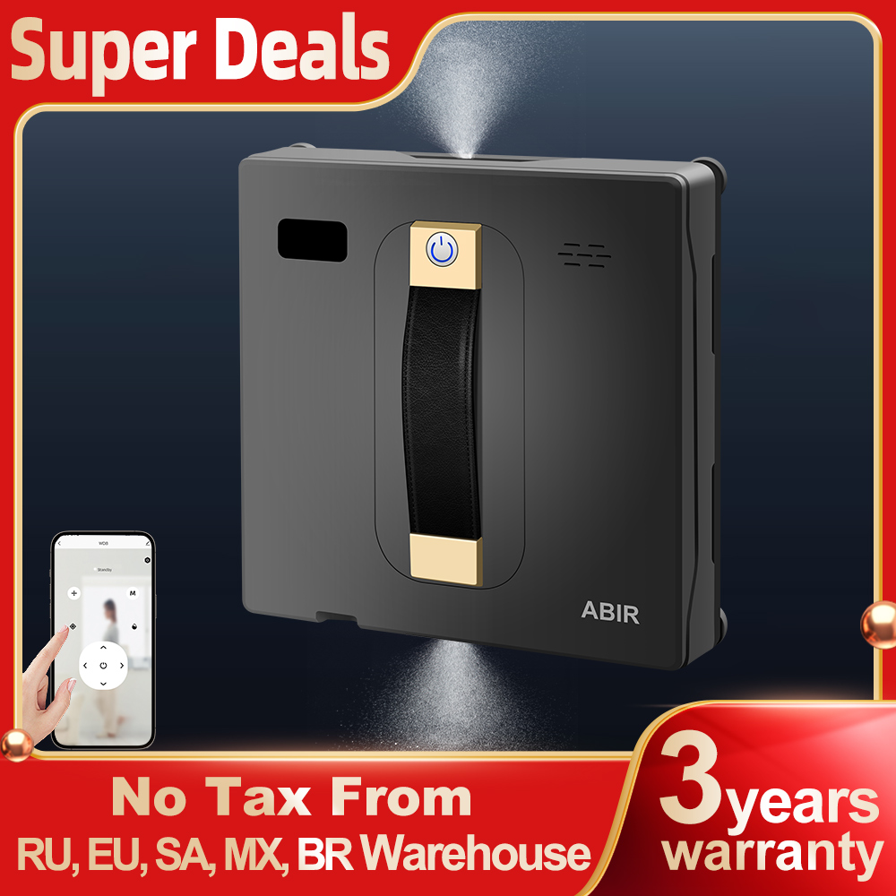 Smart Home Hvac - Robot Window cleaner ABIR WD8,Dual Water