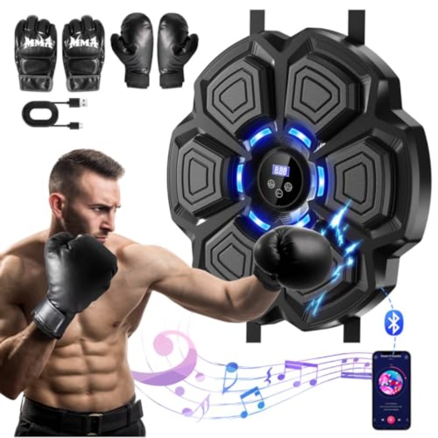 Smart Home Gym - 2026 Music Boxing Machine Upgrade -