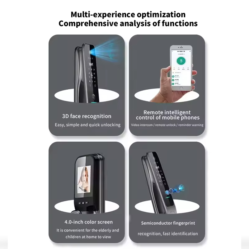 HX5 Smart Door Lock 3D Face Re - Smart Home Camera 리뷰 및 가격
