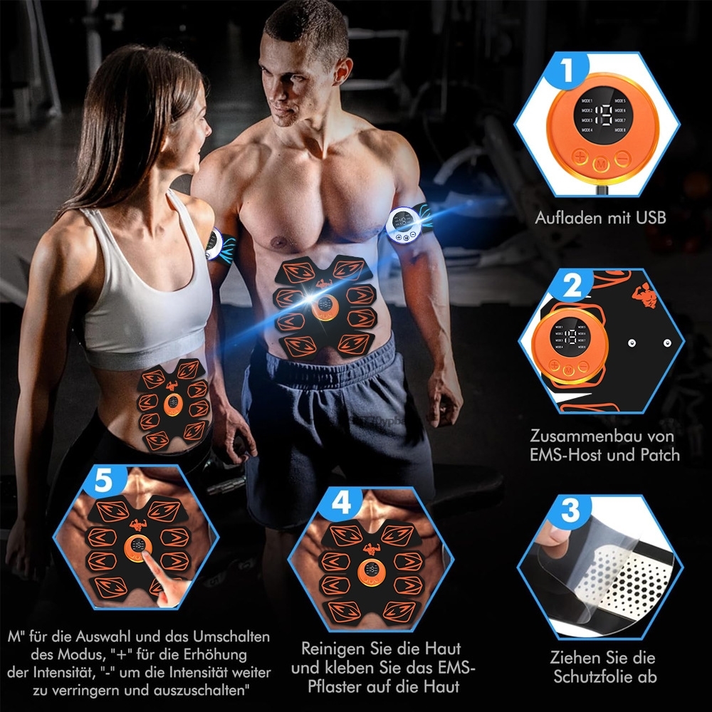 EMS Muscle Stimulator Ab Toner - Smart Home Gym 리뷰 및 가격