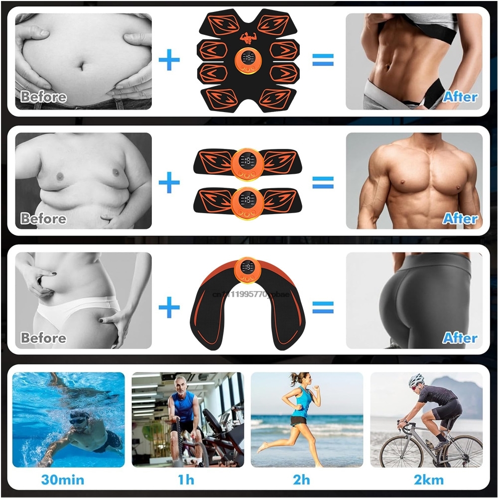 EMS Muscle Stimulator Ab Toner - Smart Home Gym 리뷰 및 가격