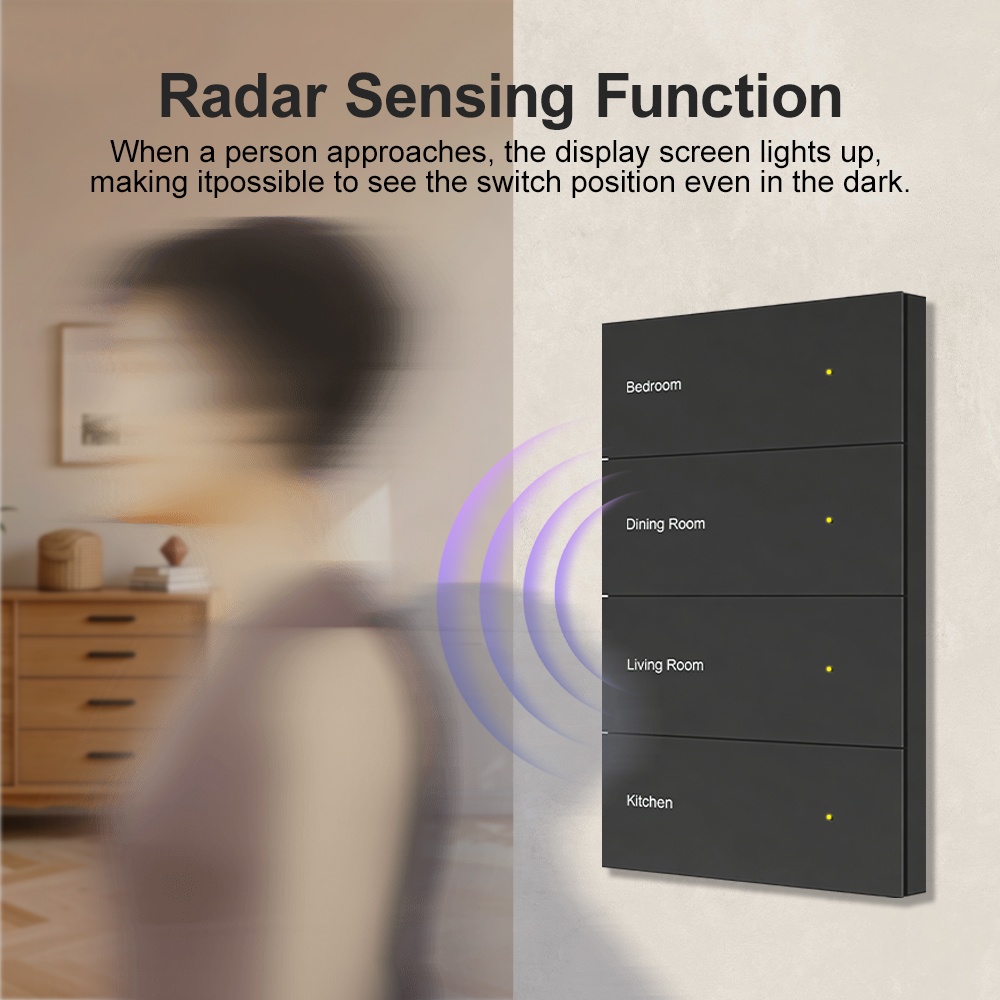 Manhot DIY Name Switch Zigbee  - Smart Home Button 리뷰 및 가격