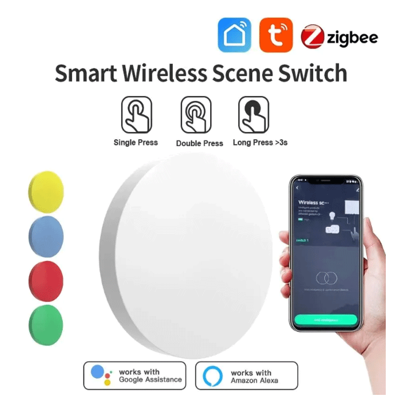 Tuya ZigBee Smart Wireless But - Smart Home Button 리뷰 및 가격