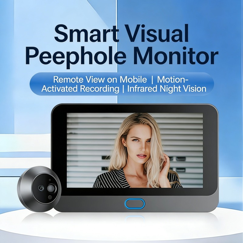 Smart Video Doorbell with 4.3- - Video Doorbell 리뷰 및 가격
