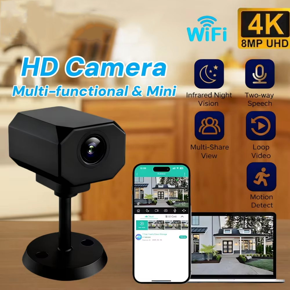 4K HD WiFi Security Camera for - Smart Home Camera 리뷰 및 가격