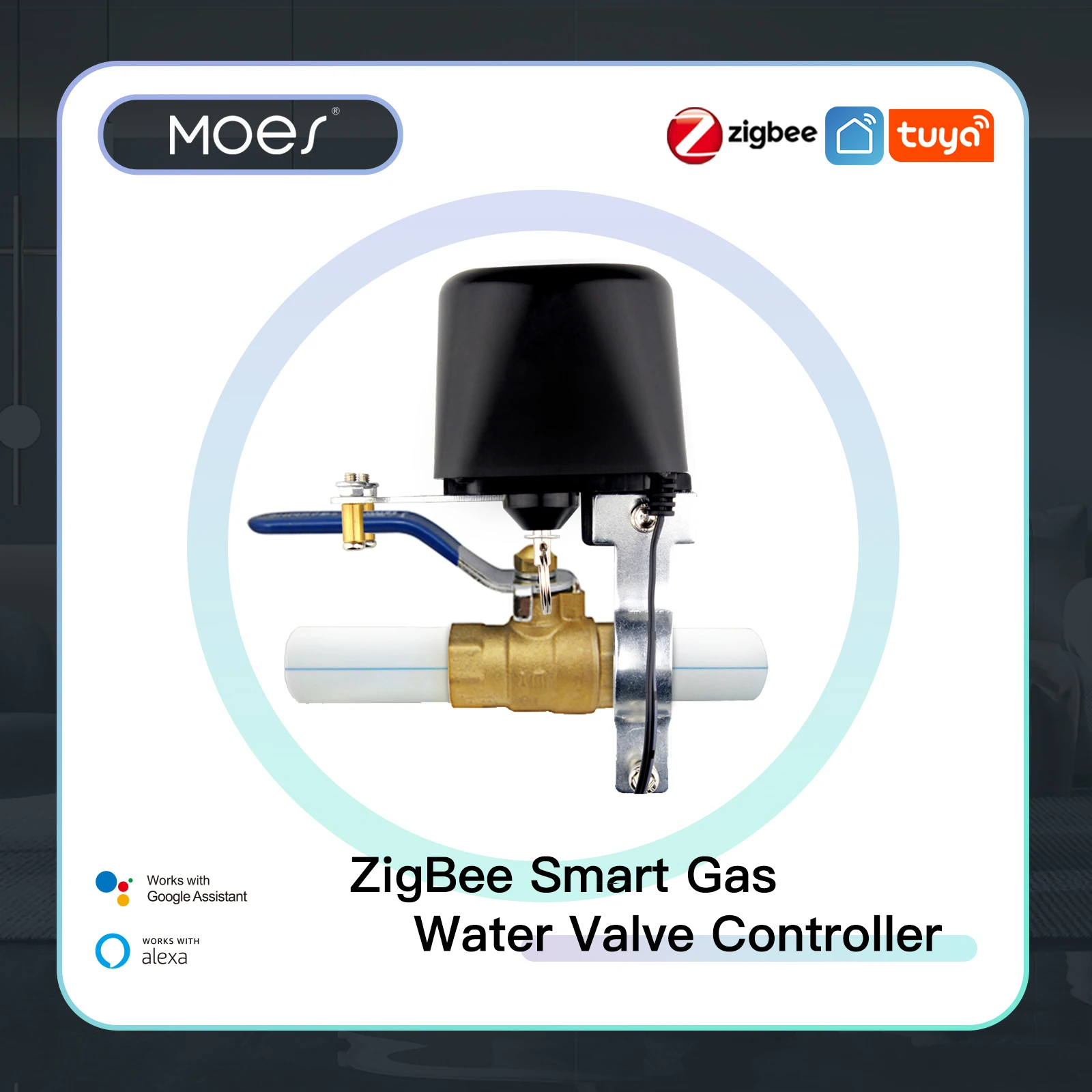 MOES ZigBee 3.0 Smart Gas Wate - Smart Home Plus 리뷰 및 가격