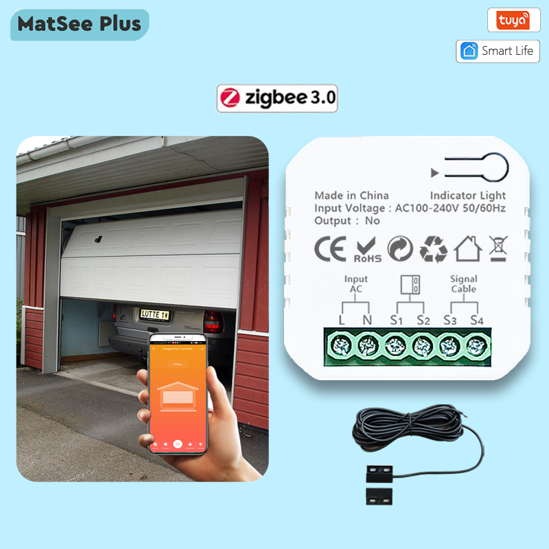 Tuya Smart Life ZigBee Garage  - Smart Home Plus 리뷰 및 가격