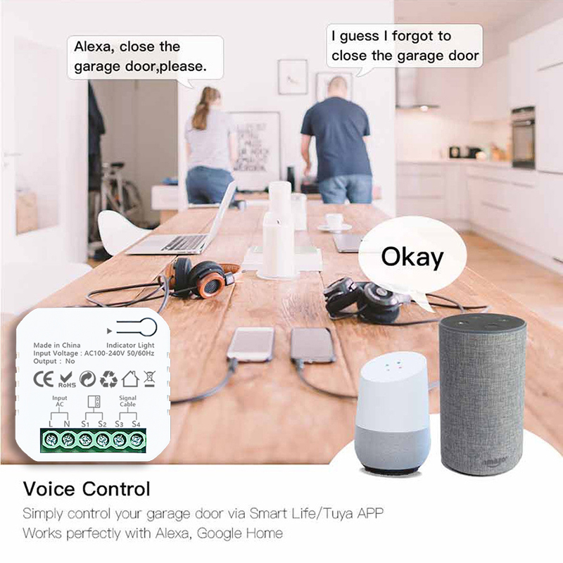 Tuya Smart Life ZigBee Garage  - Smart Home Plus 리뷰 및 가격
