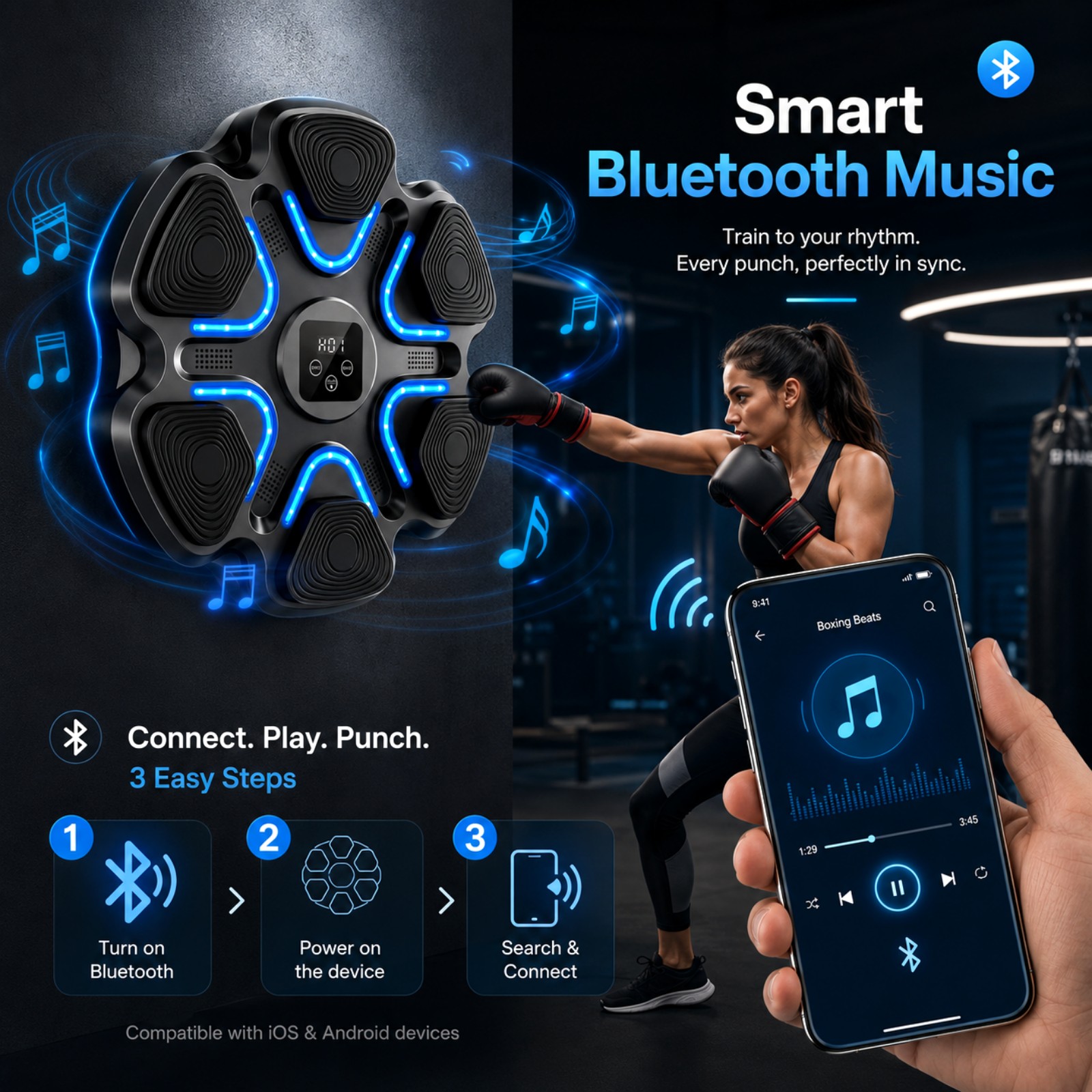 Music Boxing Machine Kids Adul - Smart Home Gym 리뷰 및 가격