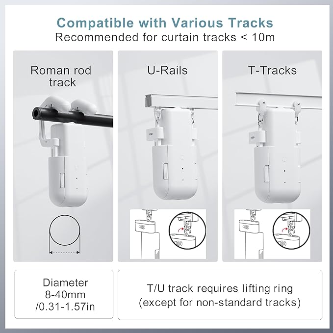 Smart Curtain Motor with Remot - Smart Home Button 리뷰 및 가격