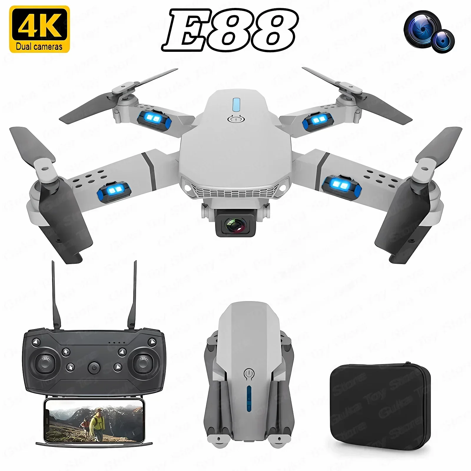 E88 Pro WIFI FPV Drone Wide An - Smart Home Camera 리뷰 및 가격