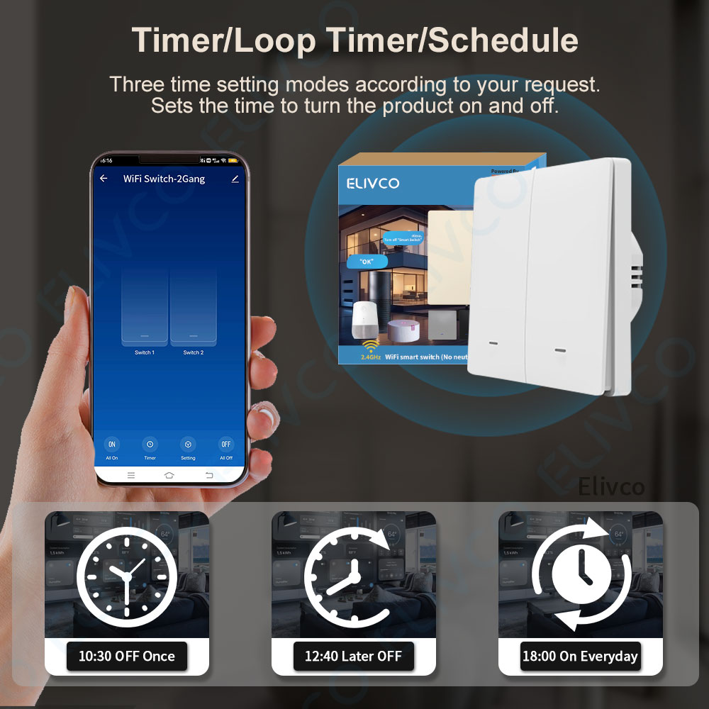 Tuya Wifi Smart Switch No Neut - Tuya Smart Switch 리뷰 및 가격
