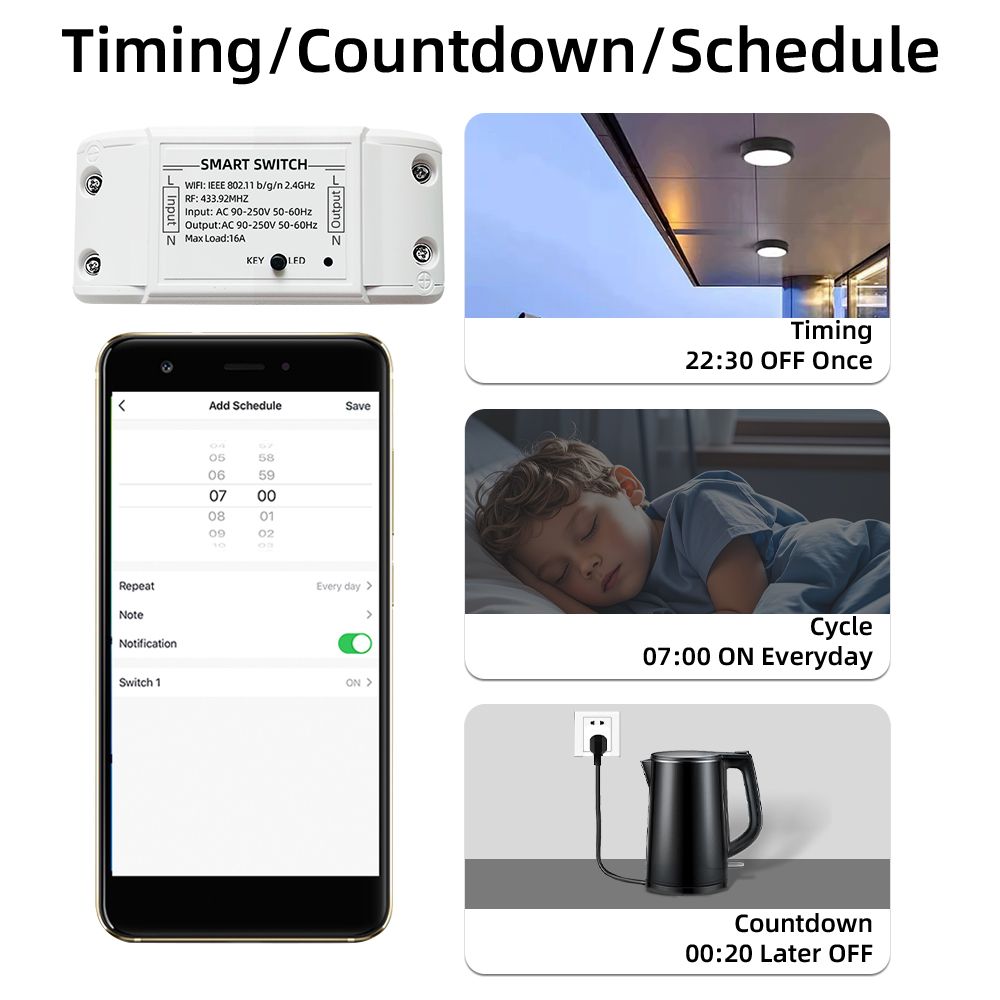 16A Tuya Wifi Smart Switch RF4 - Smart Ir Remote Controller 리뷰 및 가격