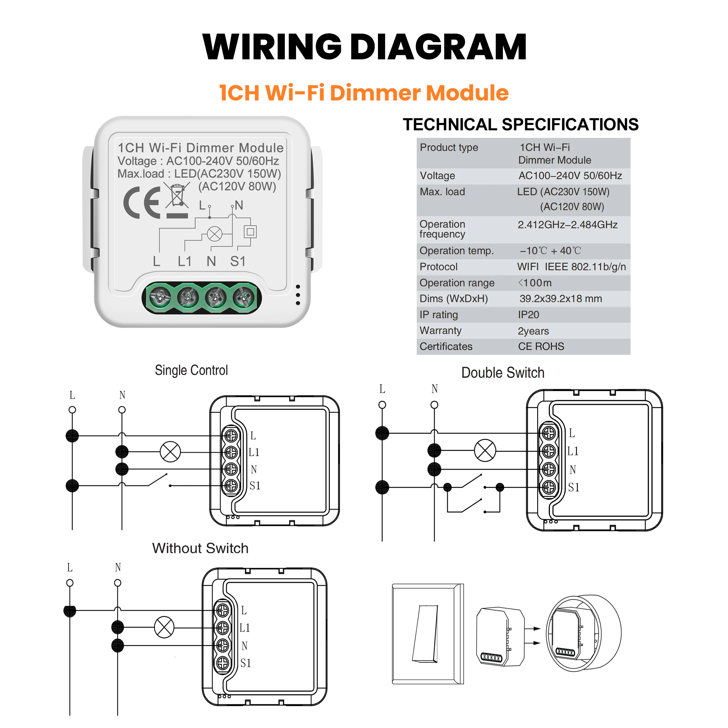 GIRIER Tuya Smart WiFi ZigBee  - Tuya Smart Switch 리뷰 및 가격