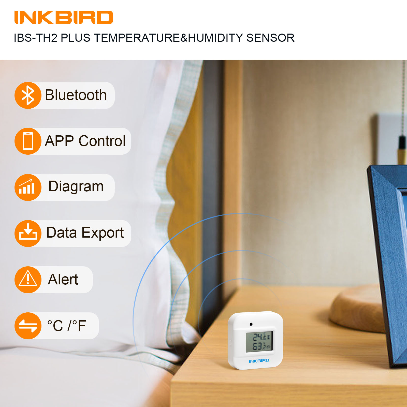 INKBIRD IBS-TH2 Plus Bluetooth - Smart Home Plus 리뷰 및 가격