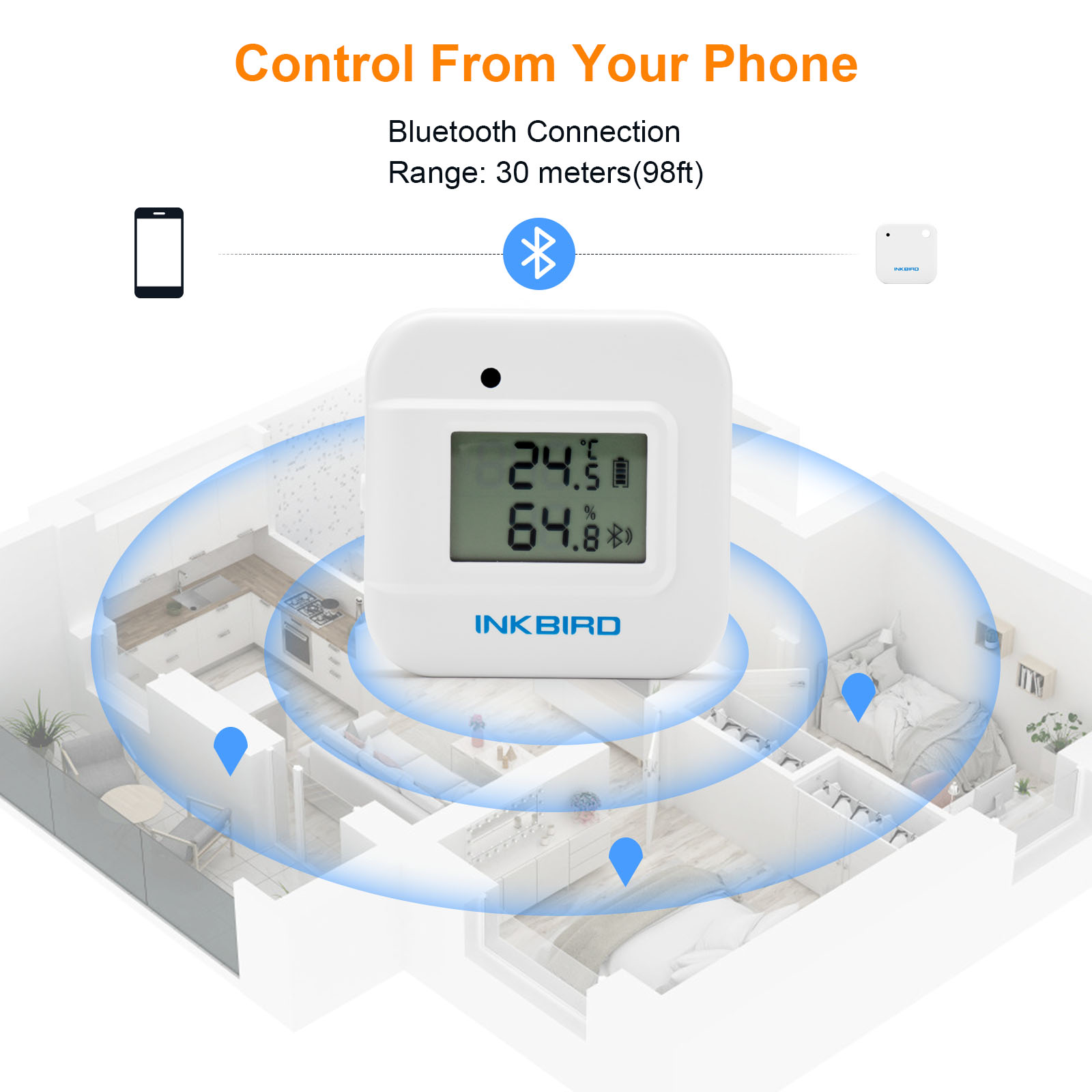 INKBIRD IBS-TH2 Plus Bluetooth - Smart Home Plus 리뷰 및 가격