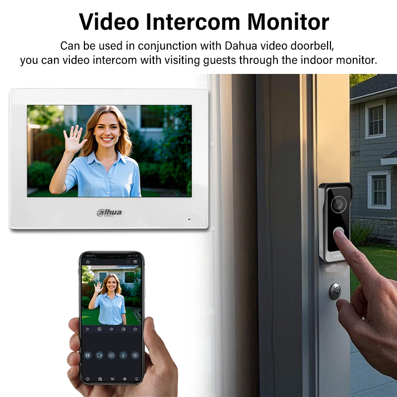 Dahua 2-Wire WiFi Indoor Monit - Video Doorbell 리뷰 및 가격