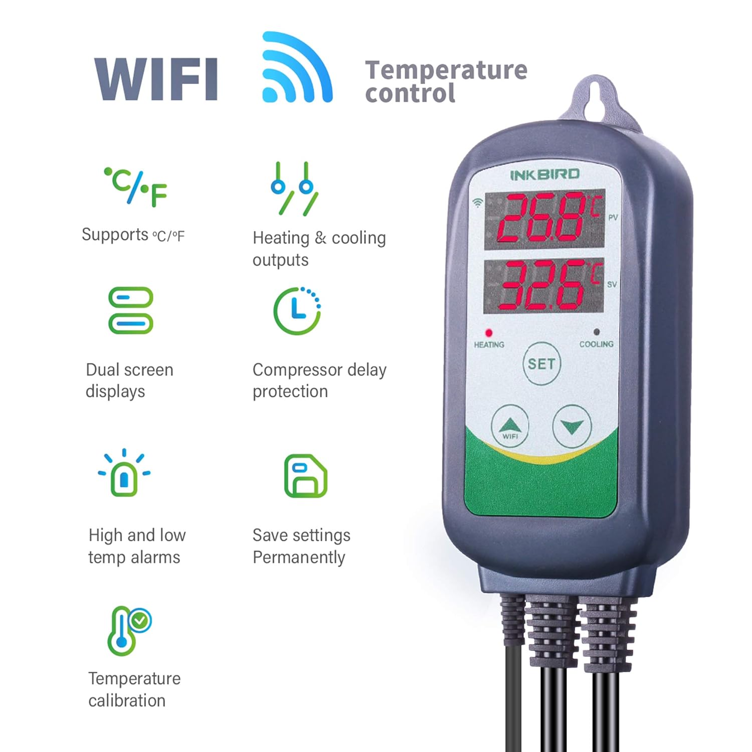 INKBIRD ITC-308-WiFi Digital T - Wifi Thermostat 리뷰 및 가격