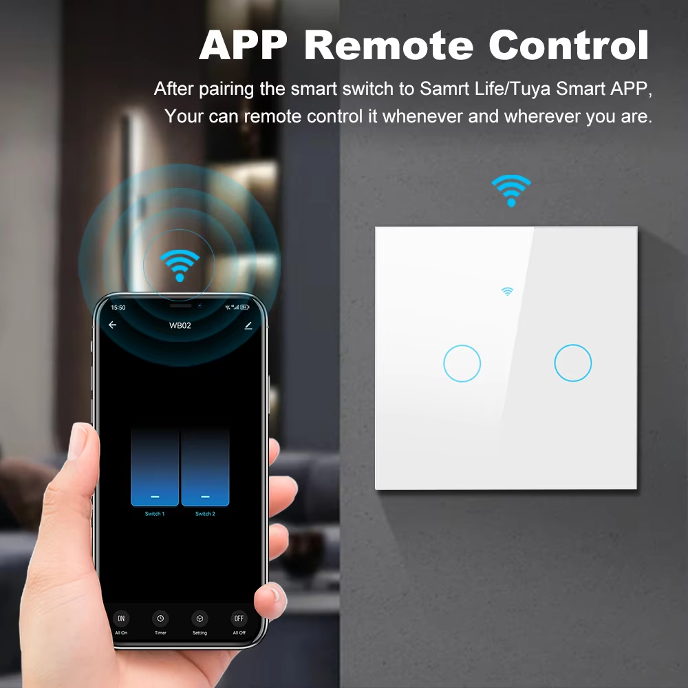 1 2 3 4 Gang WiFi RF 433mhz To - Smart Home Button 리뷰 및 가격