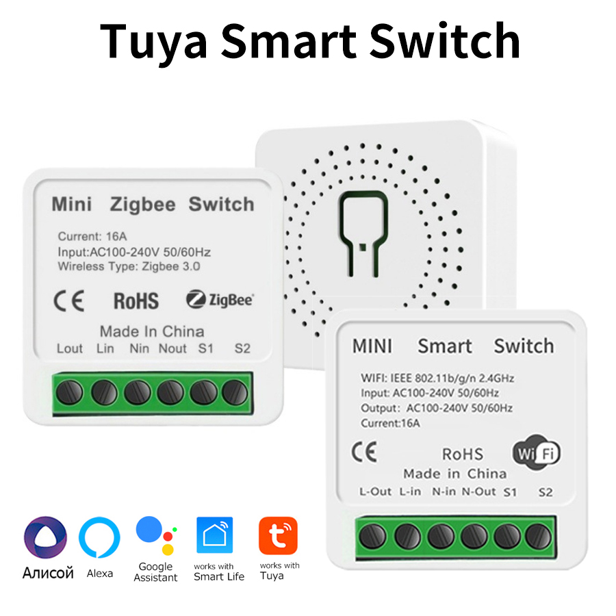 Mini Tuya ZigBee WiFi Intellig - Tuya Smart Switch 리뷰 및 가격