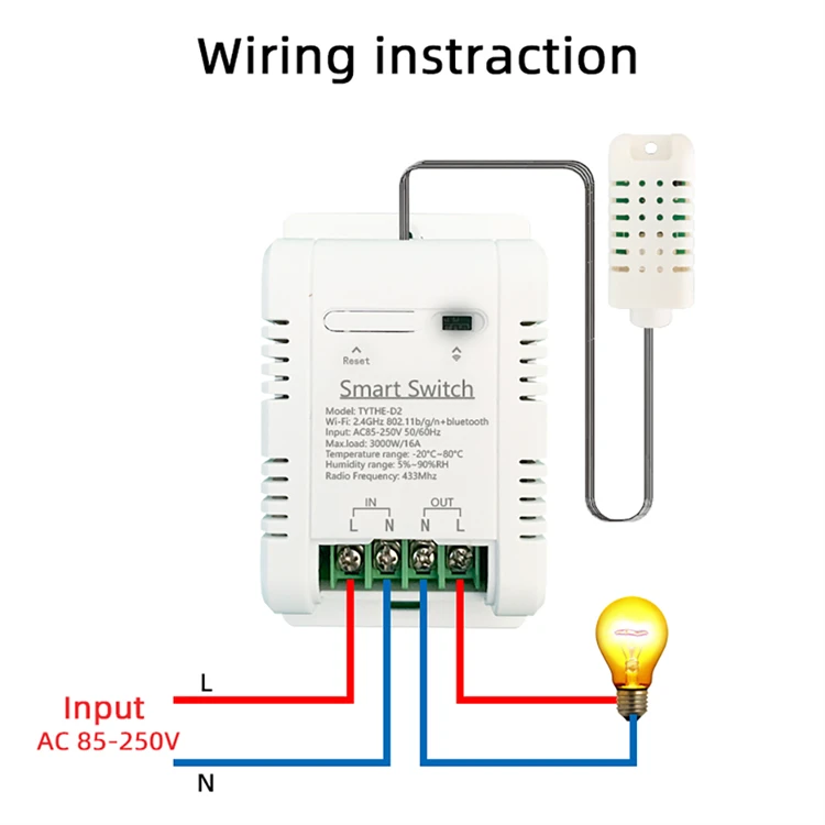 Work with tuya 16A 3000W WiFi  - Wifi Thermostat 리뷰 및 가격