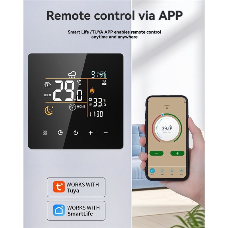 Tuya Smart Thermostat 25A Wifi - Wifi Thermostat 리뷰 및 가격