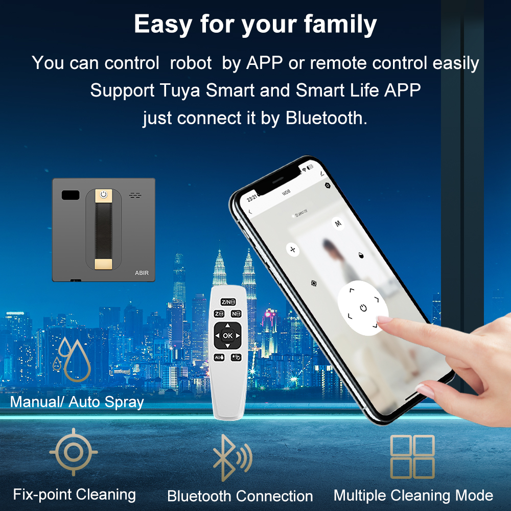 Robot Window cleaner ABIR WD8, - Smart Home Hvac 리뷰 및 가격