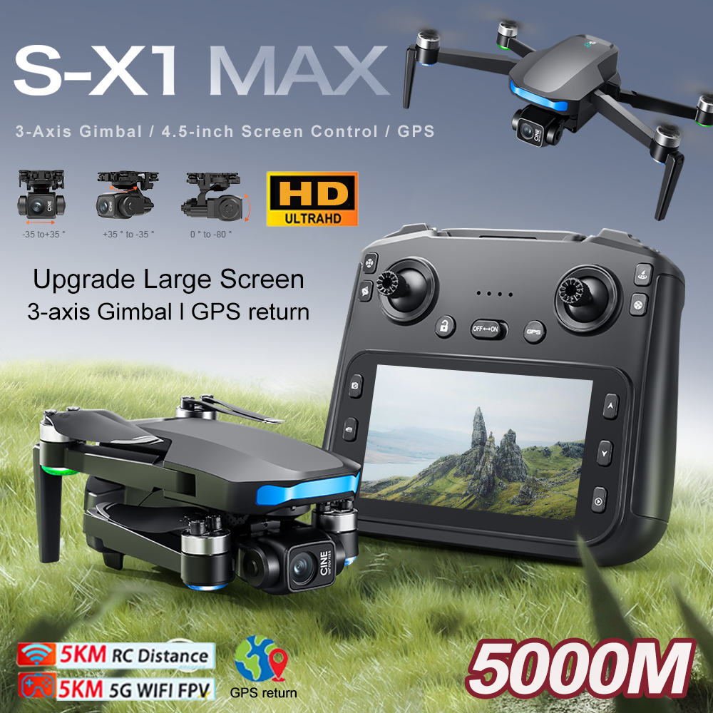 New S-X1 MAX Drone GPS 8K Prof - Smart Home Camera 리뷰 및 가격
