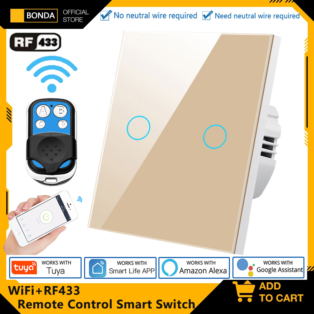 Tuya EU WiFi+RF433 Smart Remot - Tuya Smart Switch 리뷰 및 가격