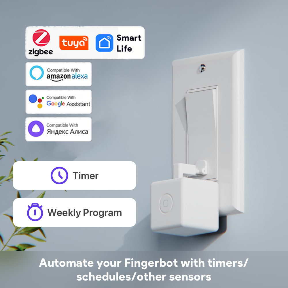 Tuya Zigbee Smart Fingerbot Pl - Smart Home Plus 리뷰 및 가격
