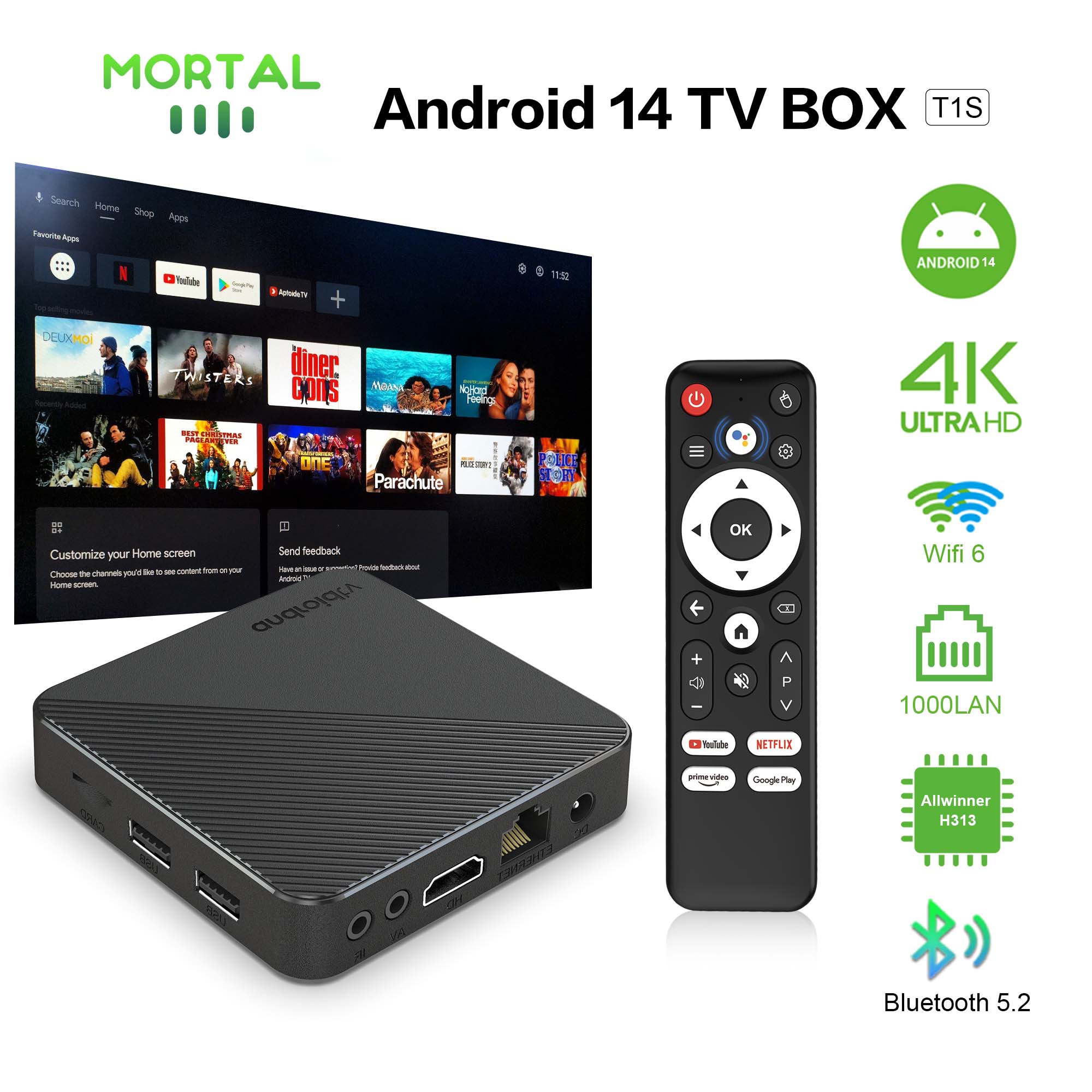 Android14 TV Box Smart Home th - Smart Home Plus 리뷰 및 가격