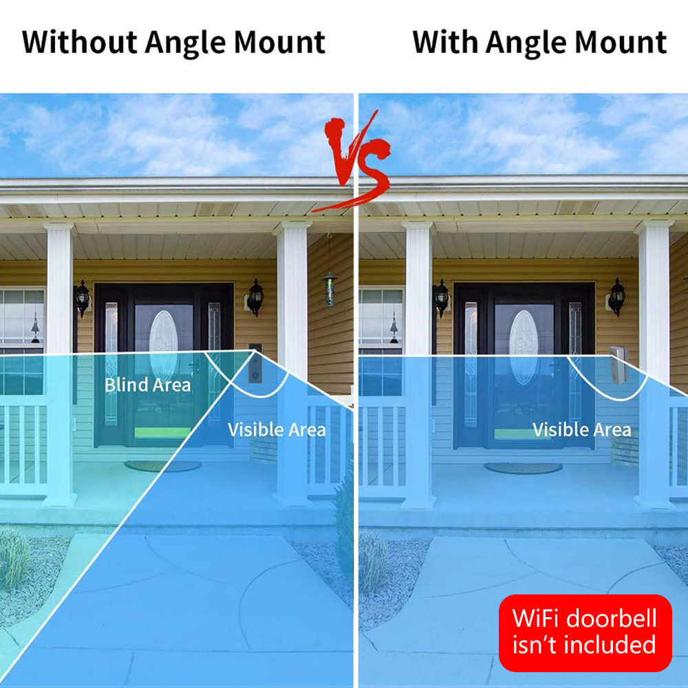 DIGIT-Adjustable Angle Doorbel - Video Doorbell 리뷰 및 가격
